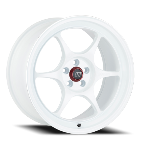 Enkei Pf06 White Machined