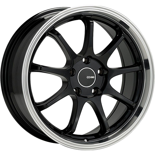 Enkei Tenjin 478 Black W/ Machined Lip - Part Number 478-790-8045BK Enkei Tenjin 478 Black W/ Machined Lip Photo