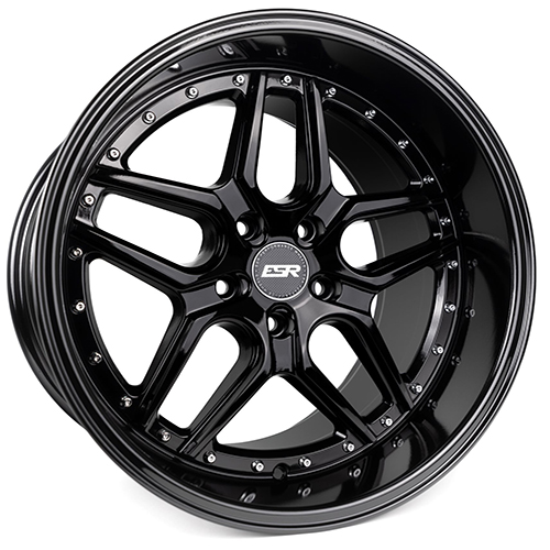 ESR CS15 Gloss Black - Part Number 99551435 CS15GBLK 5X108 ESR CS15 Gloss Black Photo