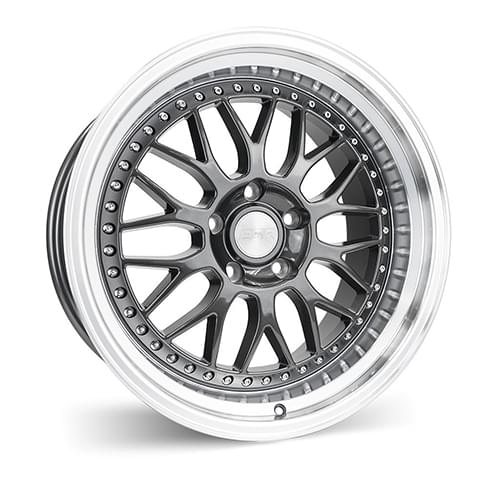 ESR SR01 Gunmetal W/ Machined Lip - Part Number 89551415 SR01GM-ML 5X112 ESR SR01 Gunmetal W/ Machined Lip Photo