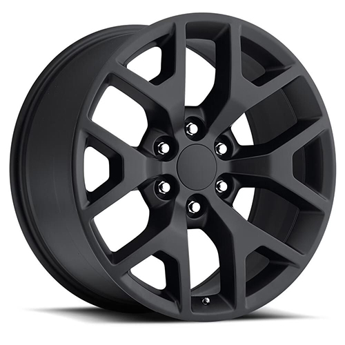 Factory Reproductions FR 44 GMC Sierra Satin Black - Part Number 44090276503 Factory Reproductions FR 44 GMC Sierra Satin Black Photo