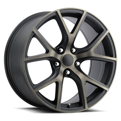 Factory Reproductions FR 75 Jeep Trackhawk Satin Black Machined W/ Bronze Clear - Part Number 75010505023 Factory Reproductions FR 75 Jeep Trackhawk Satin Black Machined W/ Bronze Clear Photo