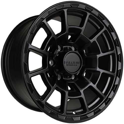 Falcon Wheels T4 Matte Black - Part Number T4-7983-12-MBK Falcon Wheels T4 Matte Black Photo