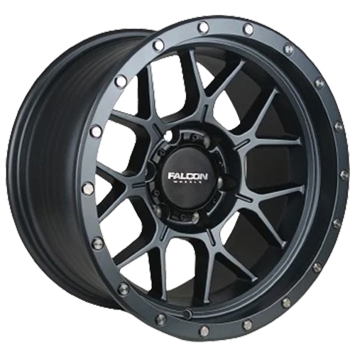 Falcon Wheels TX Titan Matte Gunmetal 