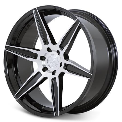 Ferrada FT2 Black W/ Machined Face - Part Number FT222956139MA30 Ferrada FT2 Black W/ Machined Face Photo