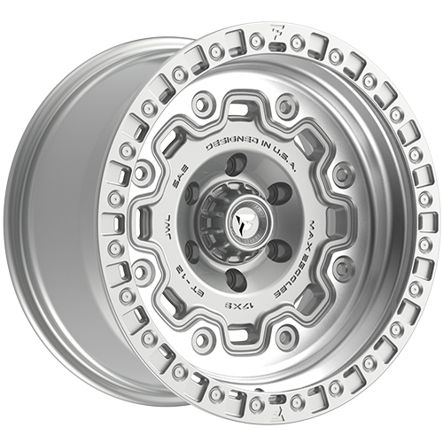 Fittipaldi Offroad FT100 Gloss Silver Machined - Part Number FT100-17906139N12MS Fittipaldi Offroad FT100 Gloss Silver Machined Photo