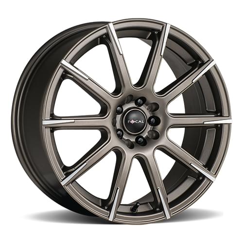Focal F-52 452 Satin Bronze W/ Diamond Spoke Tips - Part Number 452-6701BZ+40 Focal F-52 452 Satin Bronze W/ Diamond Spoke Tips Photo