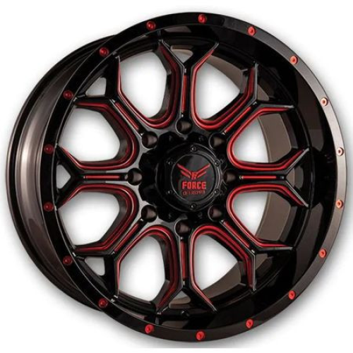 Force Off-Road F42 Red Milled Photo