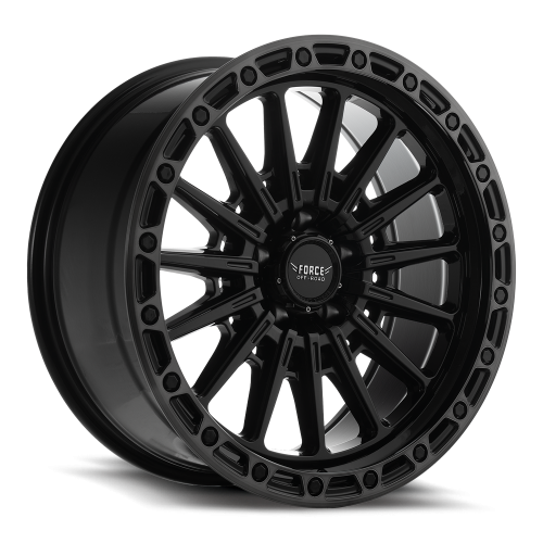Force Off-Road F46 Gloss Black Machined With Dark Tint Photo