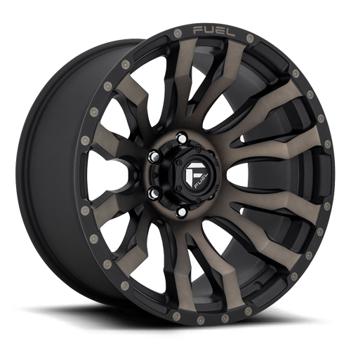 Fuel Offroad Blitz D673 Gloss Black W/ Milled Spokes Photo