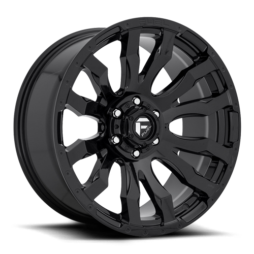 Fuel Offroad Blitz D675 Gloss Black - Part Number D67522008447 Fuel Offroad Blitz D675 Gloss Black Photo