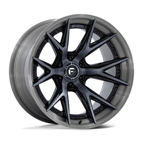 Fuel Fusion Forged Catalyst FC402 Gloss Black W/ Brushed Dark Tint Photo