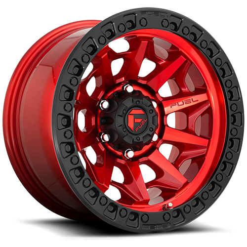 Fuel Offroad Covert D695 Candy Red W/ Black Lip Photo