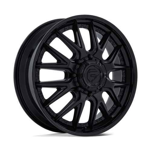 Fuel D406 Catalyst Matte Black W/ Gloss Black Lip