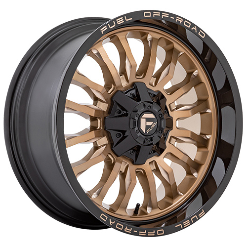 Fuel Offroad D797 Arc Platinum Bronze W/ Black Lip