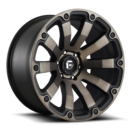 Fuel Offroad Diesel D636 Matte Black W/ Dark Tint Face - Part Number D63620908350 Fuel Offroad Diesel D636 Matte Black W/ Dark Tint Face Photo