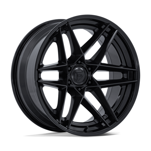 Fuel Fc408 Flight Matte Black w/ Gloss Black Lip - Part Number FC408MB20906301 Fuel Fc408 Flight Matte Black w/ Gloss Black Lip Photo