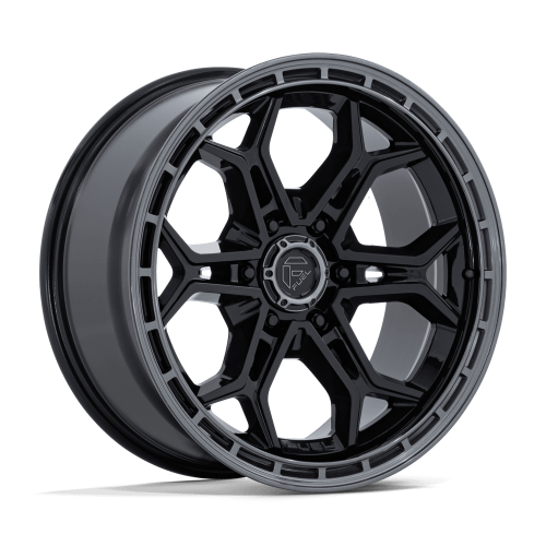 Fuel Fc896 Heathen Gloss Black w/ Gloss Gunmetal Lip - Part Number FC896BA20906301 Fuel Fc896 Heathen Gloss Black w/ Gloss Gunmetal Lip Photo