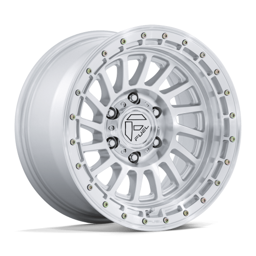 Fuel Fc897 Havoc Gloss Silver w/ Machined Face - Part Number FC897SD18906812 Fuel Fc897 Havoc Gloss Silver w/ Machined Face Photo