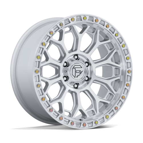 Fuel Fc901 Talon Gloss Silver w/ Machined Face - Part Number FC901SD17905001 Fuel Fc901 Talon Gloss Silver w/ Machined Face Photo