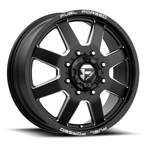 Fuel Forged FF09D Matte Black Milled - Part Number DE0924828D Fuel Forged FF09D Matte Black Milled Photo