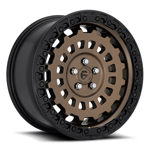 Fuel Offroad Zephyr D634 Matte Bronze W/ Black Ring - Part Number D6341785A3+34 Fuel Offroad Zephyr D634 Matte Bronze W/ Black Ring Photo