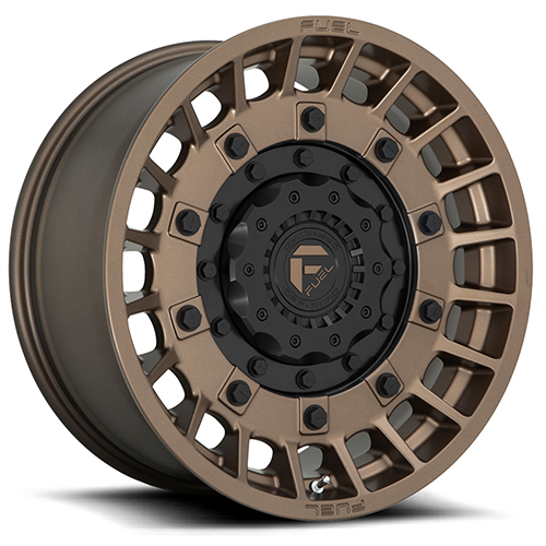 Fuel Offroad Militia D725 Matte Bronze W/ Black Center - Part Number D72520902650 Fuel Offroad Militia D725 Matte Bronze W/ Black Center Photo