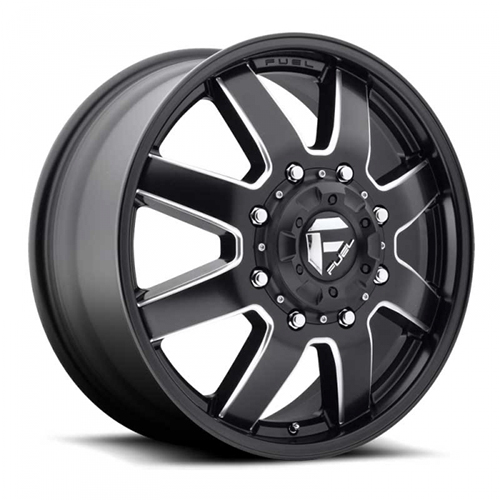Fuel Offroad Maverick D538 Satin Black Milled Dually Front - Part Number D5382082A9 Fuel Offroad Maverick D538 Satin Black Milled Dually Front Photo