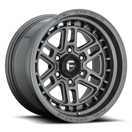 Fuel Offroad Nitro D668 6 Lug Matte Gunmetal - Part Number D66820908950 Fuel Offroad Nitro D668 6 Lug Matte Gunmetal Photo
