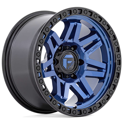 Fuel Offroad Syndicate D813 Dark Blue W/ Black Ring Photo