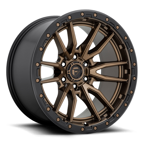Fuel Offroad Rebel D681 Bronze W/ Black Lip - Part Number D68118908757 Fuel Offroad Rebel D681 Bronze W/ Black Lip Photo