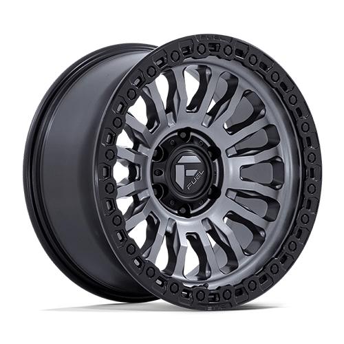 Fuel Offroad Rincon FC857 Matte Gunmetal W/ Black Lip - Part Number FC857AB20908020 Fuel Offroad Rincon FC857 Matte Gunmetal W/ Black Lip Photo