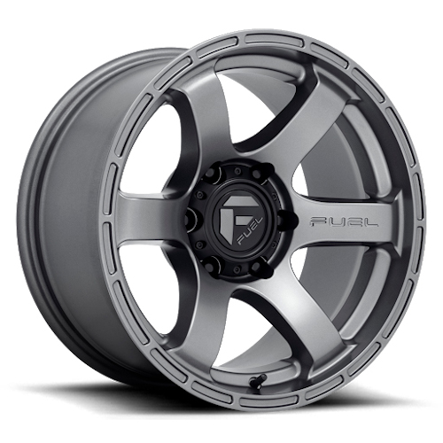 Fuel Offroad Rush D767 Matte Gunmetal - Part Number D76718908950 Fuel Offroad Rush D767 Matte Gunmetal Photo