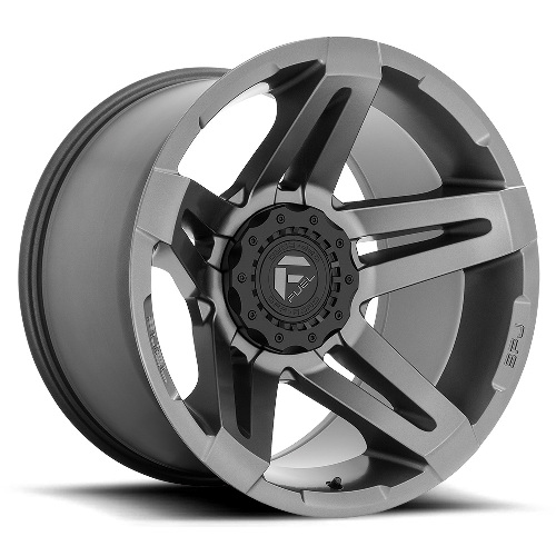 Fuel Offroad SFJ D764 Matte Gunmetal - Part Number D76422405745 Fuel Offroad SFJ D764 Matte Gunmetal Photo