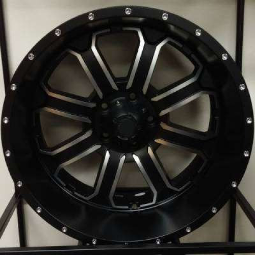 Full Throttle Ft8034 Satin Black Machined