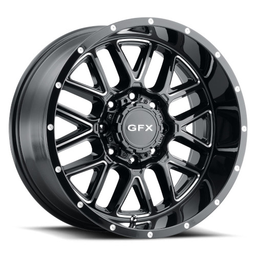 G-FX TM-5 Gloss Black Milled - Part Number TM5 785-5035-18 GBM G-FX TM-5 Gloss Black Milled Photo