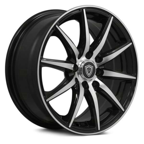 G-Line Alloys G0043 Black Machined