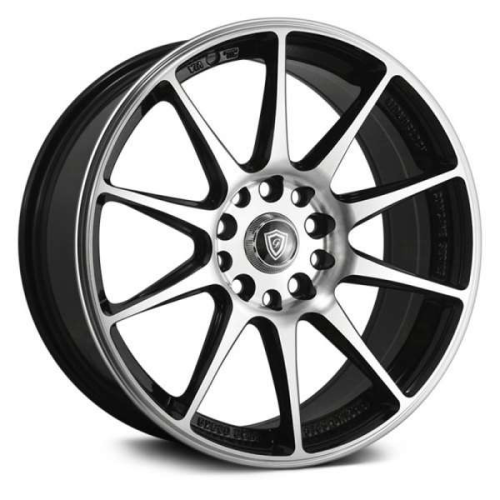 G-Line Alloys G0051 Black Machined