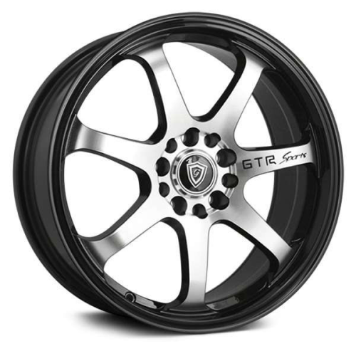 G-Line Alloys G7003 Black Machined