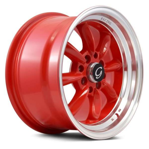 G-Line Alloys G8014 Red Machined