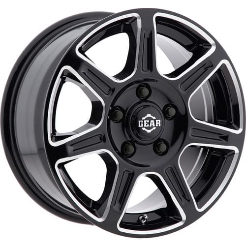 Gear Offroad Sprinter 750 Gloss Black W/ Milled Spokes - Part Number 750BM-783060 Gear Offroad Sprinter 750 Gloss Black W/ Milled Spokes Photo