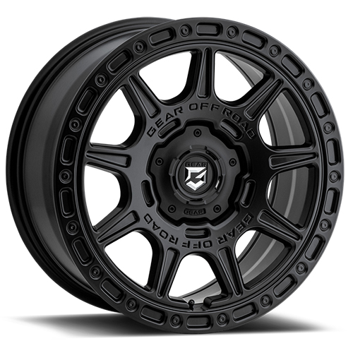Gear Offroad Sector-C 758 Satin Black - Part Number 758SB-8801835 Gear Offroad Sector-C 758 Satin Black Photo