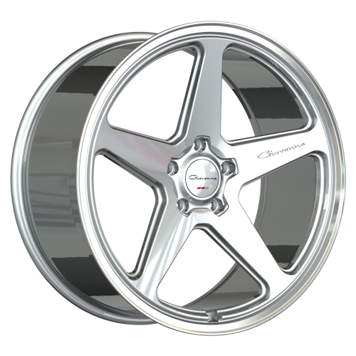 Giovanna Cinque Silver Machined Face / Polished Lip