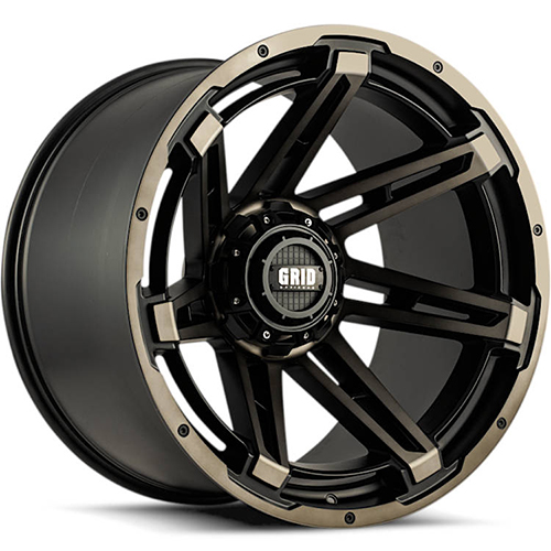 Grid Offroad GD12 Matte Black W/ Double Dark Tint Photo