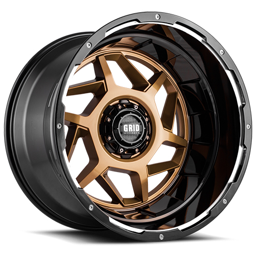 Grid Offroad GD14 Gloss Bronze W/ Black Lip Photo