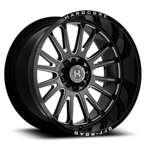 Hardcore Offroad Hc108 Gloss Black Milled - Part Number HC10820108180GBM-19 Hardcore Offroad Hc108 Gloss Black Milled Photo