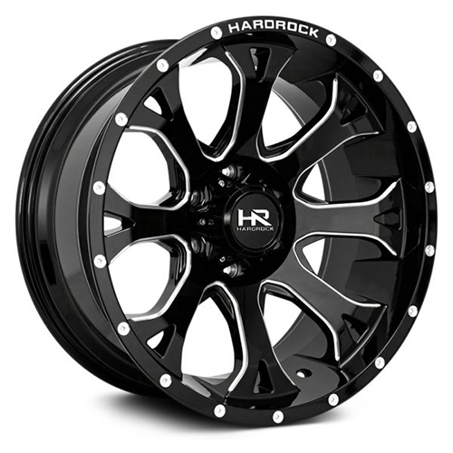 Hardrock BloodShot Xposed H505 Gloss Black Milled