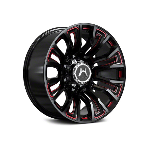 Hartes Metal Maverick Black Milled w/ Red Tint - Part Number 81920N8Y-12KCETR2XWZ Hartes Metal Maverick Black Milled w/ Red Tint Photo