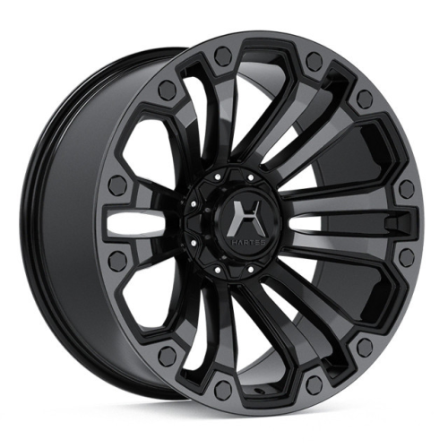 Hartes Metal Rhino Black Machined w/ Dark Tint - Part Number 73822N10NL-18KMFTDTMDK1LHJ Hartes Metal Rhino Black Machined w/ Dark Tint Photo