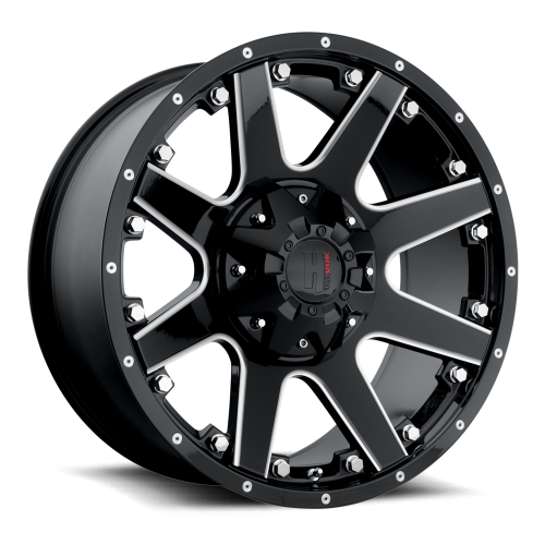 Havok 102 Black Milled w/ Machined Rivets